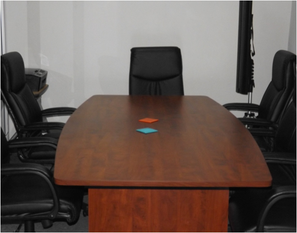 BOAT SHAPED CONFERENCE TABLE
