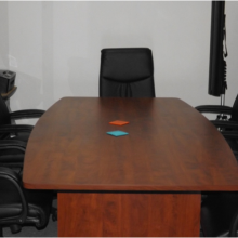 BOAT SHAPED CONFERENCE TABLE
